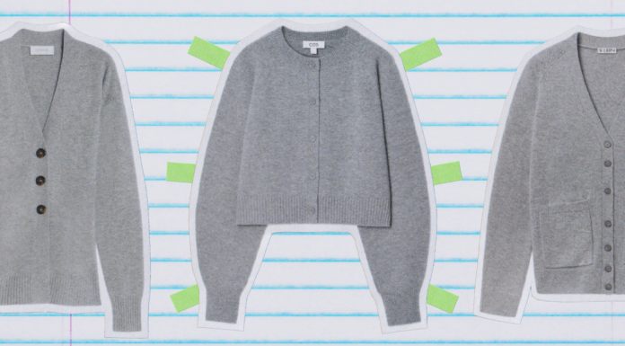 Vogue Editor’s Style Commitment: Embracing Minimalism with a Simple Gray Cardigan