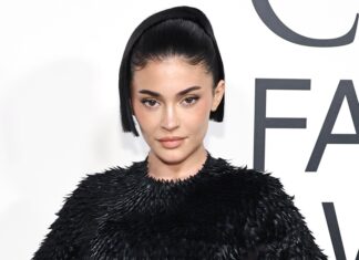 Kylie Jenner Strikes a Bold Pose with Daring Paris Fashion Week Outfit