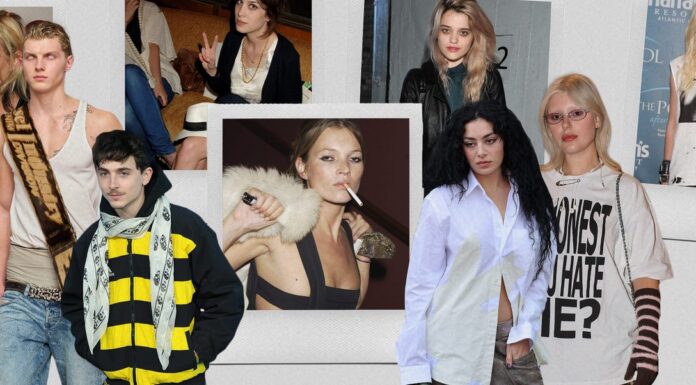 Indie sleaze gets a high-end makeover as it mingles with high fashion.