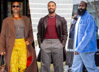 Here is the rewritten title: “Best-dressed black men showcase spring fashion inspiration.”