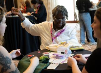 The 2022 SXSW customization event brought together fashion industry professionals and students to explore sustainable fashion solutions.