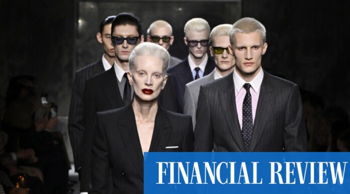 The Australian Financial Review explores the latest trends in the fashion industry, identifying who’s new in and who’s out.