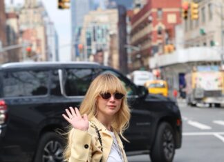 Jennifer Lawrence updates her beauty look with a fresh spring vibe by embracing the Butter Yellows.