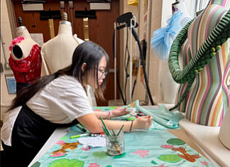 ACIT Fashion Design students showcased their latest creations on the runway during a fashion show on Friday evening.