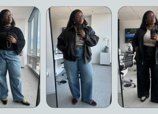 I tried Good American Jeans for the first time.