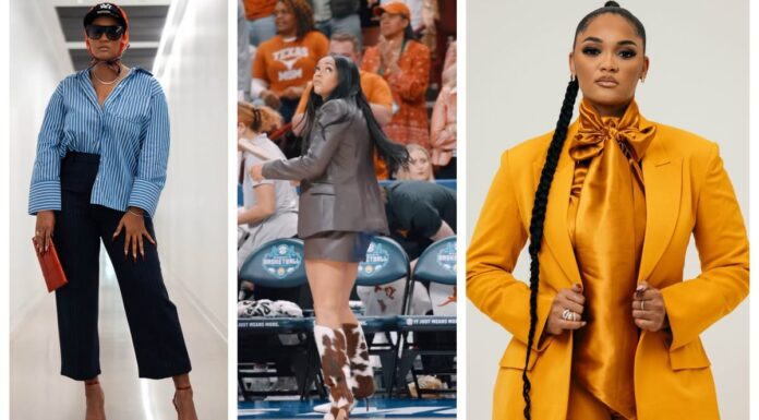 Coach Sydney Carter’s stylish approach to fashion is showcased in this article.
