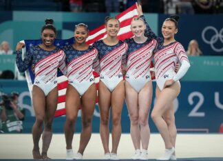 Jordan Chiles, an Olympian, is still given fashion advice by a fellow athlete.