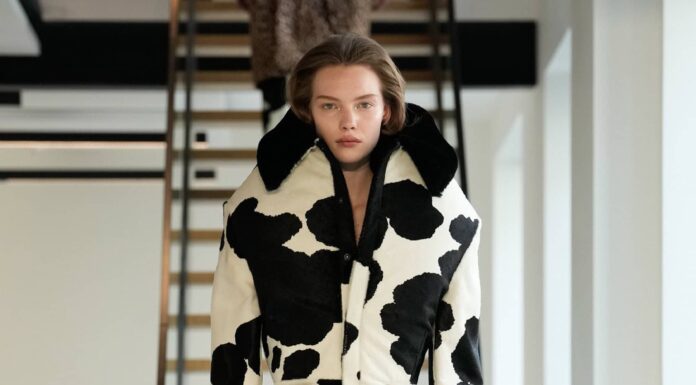 The Duran Lantink Fall 2025 Fashion Show: The Impression is a presentation on the runway of the latest seasonal collection.