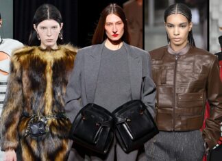 There were an abundance of pockets on the fall 2025 runways.