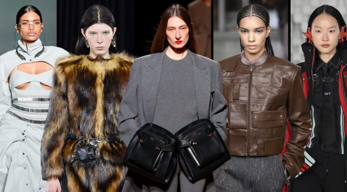 There were an abundance of pockets on the fall 2025 runways.