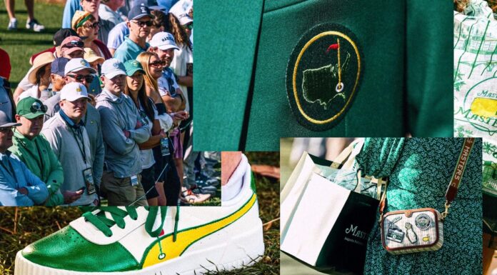 Masters fashion: Elegantly redefining quiet luxury under the shade of a majestic oak tree.