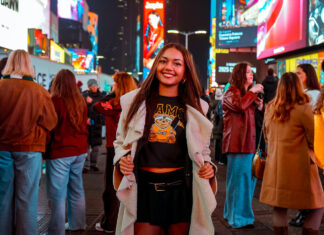 Nathalie Santis, a member of the Class of 2025, is leveraging her experiences and connections made at New York Fashion Week to build on her future endeavors.