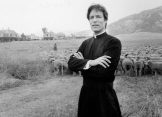 Bless Us Father, for we have sinned: Ralph de Bricassart, the iconic character from The Thorn Birds, is seen in the Fall 2025 collections.
