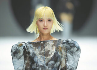 A model’s passion is fashion.