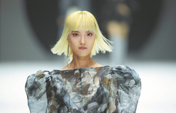 A model’s passion is fashion.