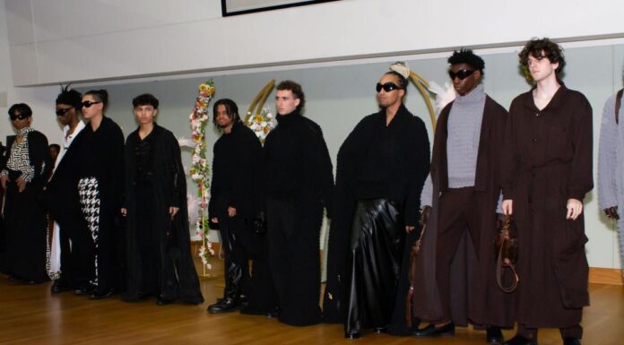 Majestic Models showcased stunning statement pieces at the Spring Tea Party Fashion Show, a visual feast of fashion.