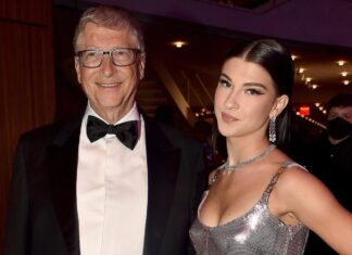 Bill Gates responded to his daughter Phoebe’s launch of a new fashion website with the message “Are you sure?”