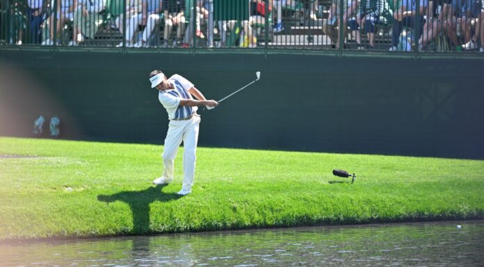 Phil Mickelson’s day became marred by a fashion faux pas caused by his vested interest in the Masters Tournament.