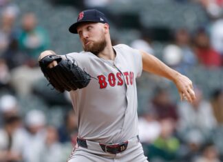 Garrett Crochet’s no-hitter attempt was broken up in poetic fashion.