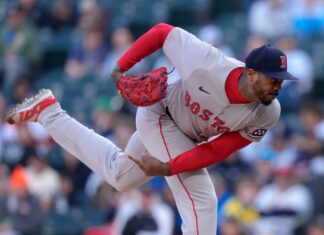Aroldis Chapman takes the loss in a predictable outcome after a strong start to his Red Sox career.