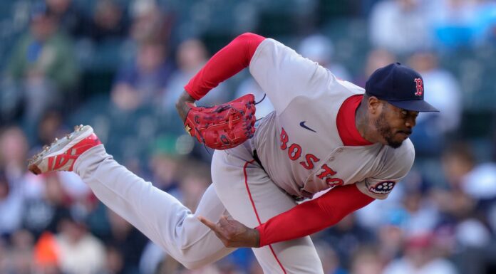 Aroldis Chapman takes the loss in a predictable outcome after a strong start to his Red Sox career.