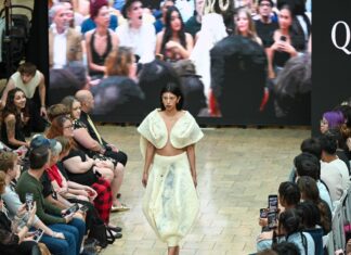 ASU’s capstone designers are redefining the runway by forging fashion’s future, rethinking the boundaries of uncertainty.