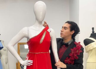 A fashion designer transformed a $6 dress into something new and then donated it back to Goodwill, an act of sustainability and generosity.