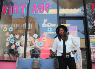 Vintage Frills Chicago breaks vintage barriers to promote sustainable fashion and save the planet by rejecting fast fashion trends.