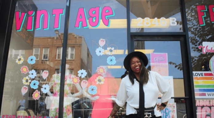 Vintage Frills Chicago breaks vintage barriers to promote sustainable fashion and save the planet by rejecting fast fashion trends.