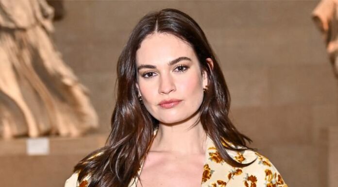 Lily James shares her fashion secret, a stylistic approach that has earned her places on numerous best-dressed lists.