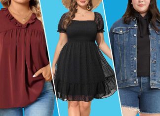 Amazon offers a selection of 10 stylish plus-size spring fashion must-haves starting from $17.